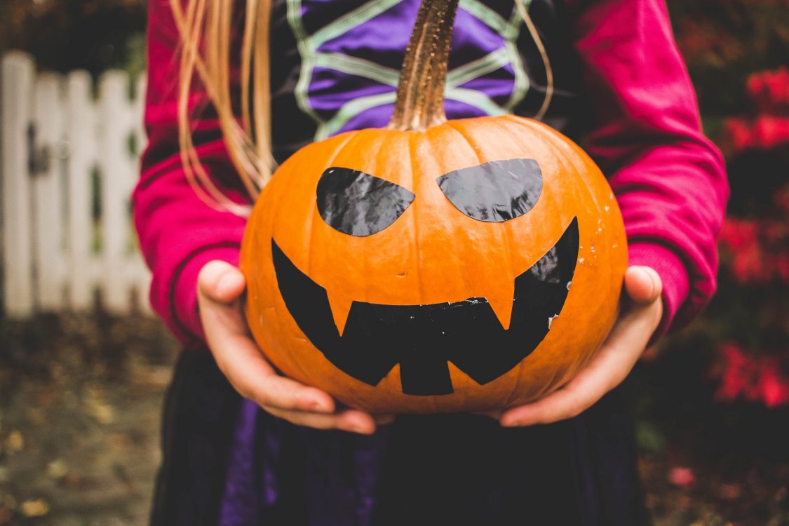 Calabaza con cinta adhesiva