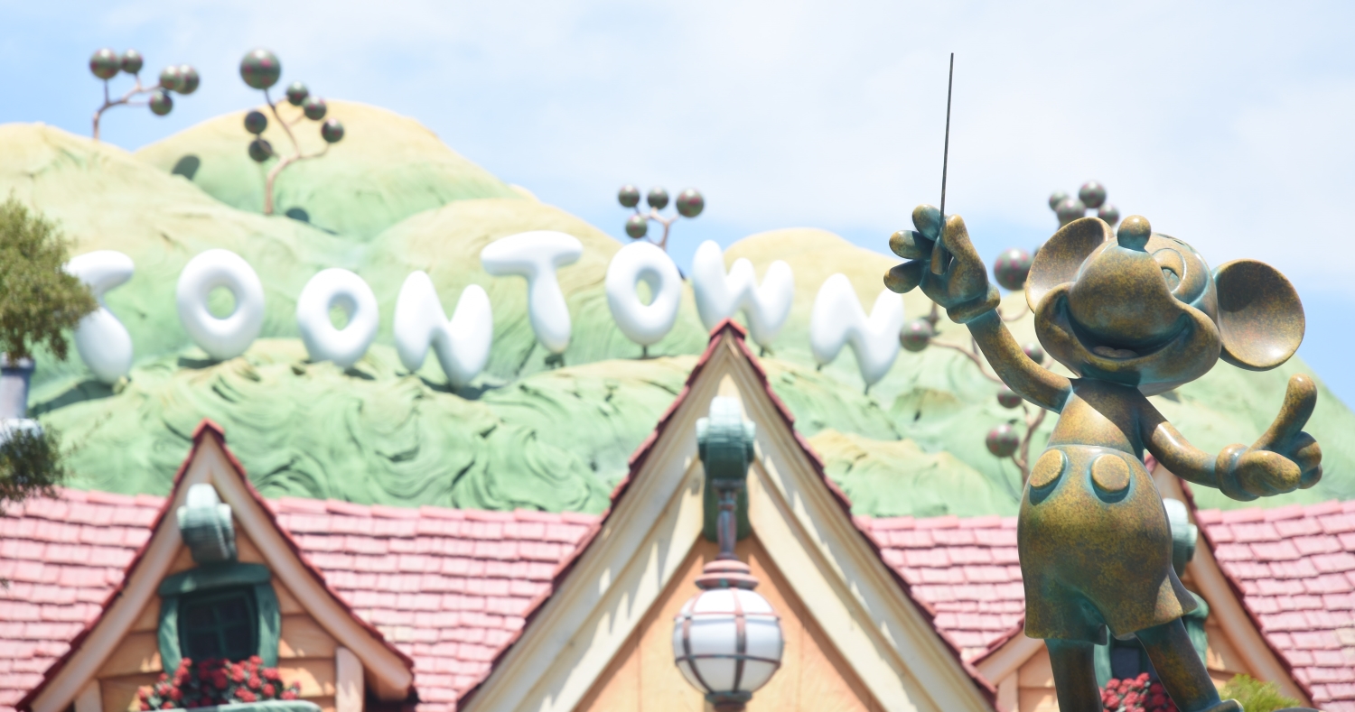 Mickey Maus in Disneyland.