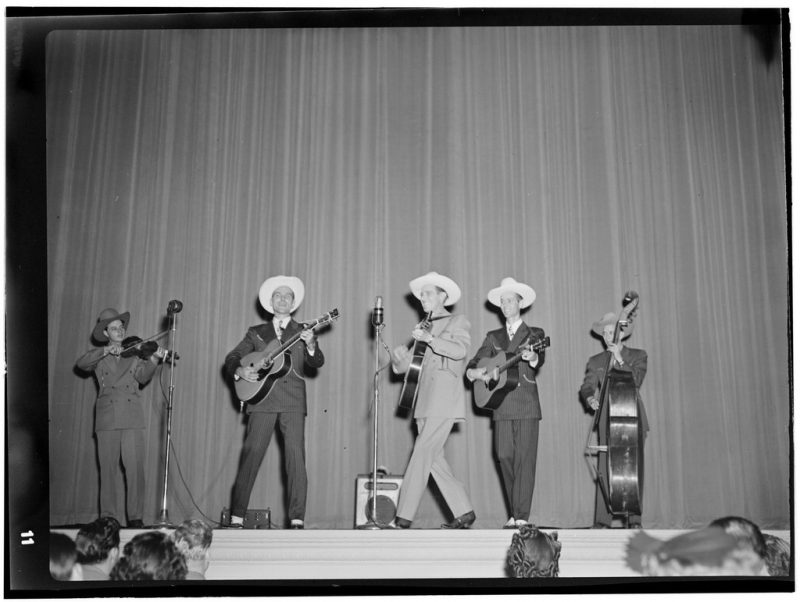 Ernest Tubb & Texas Troubadours, Carnegie Hall, New York, 1947